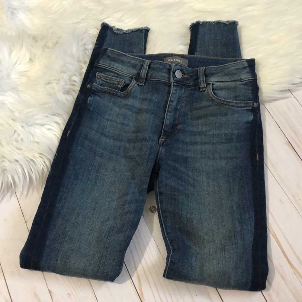 DL1961 Florence mid rise instasculpt skinny jeans size 25